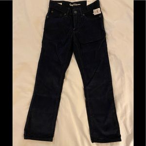 GapKids Navy Blue Corduroy Jeans-Boys Size 8R